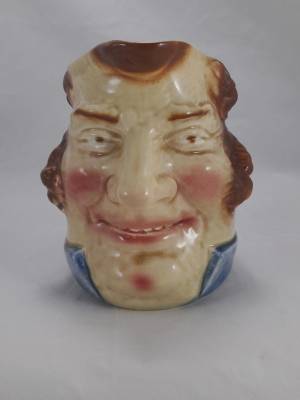 French Sarreguemines Character Jug “John Bull”