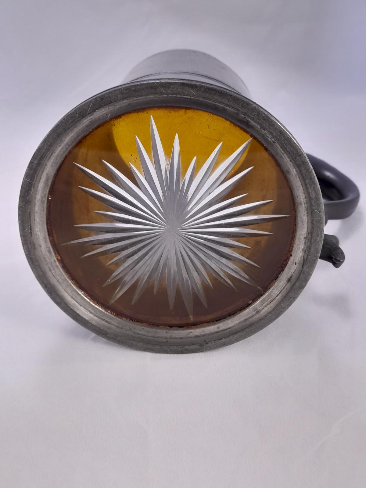 Victorian Pewter Tankard by Watts & Harton - Image 4