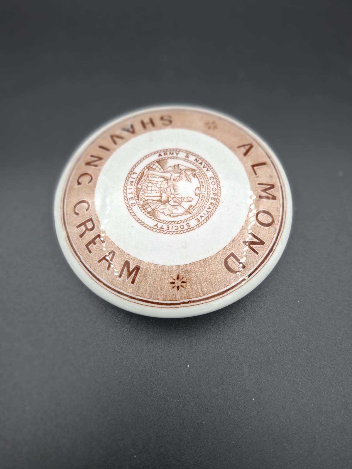 Almond Shaving Cream Pot Lid - Image 4
