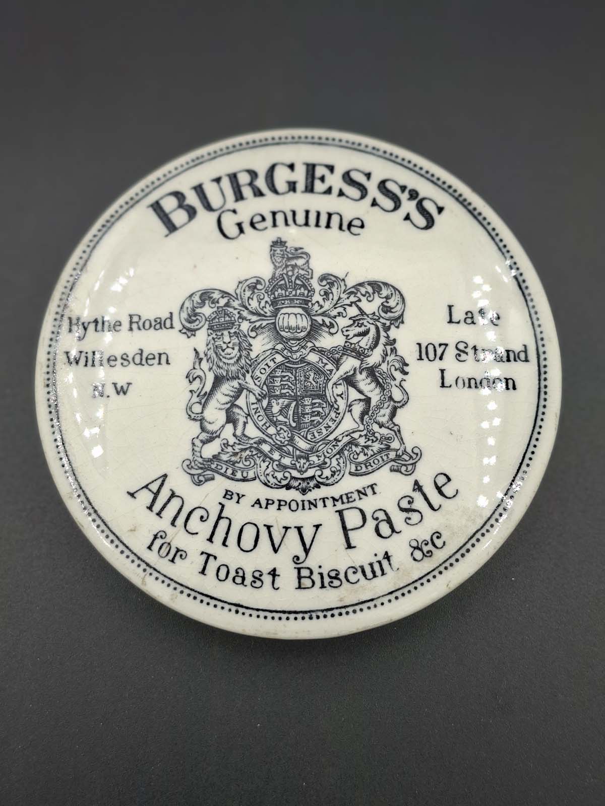 Burgess’s Anchovy Paste Pot Lid - Image 5