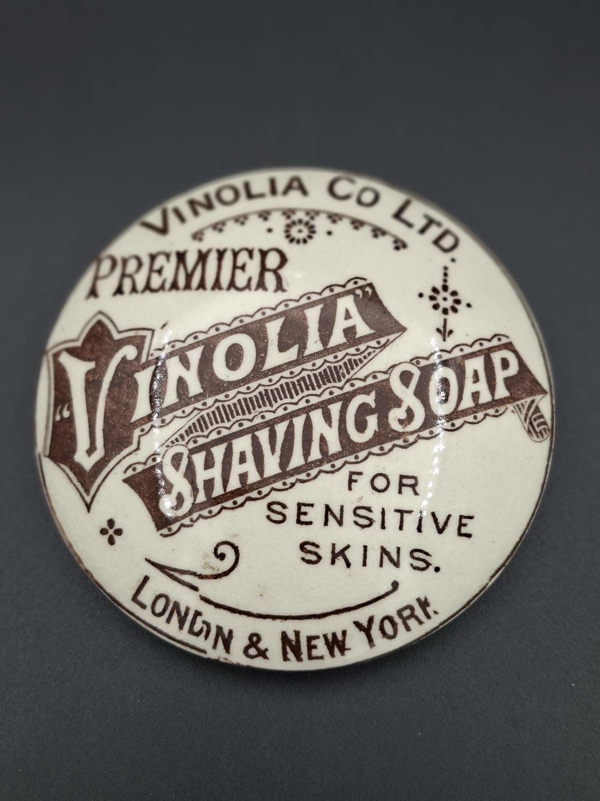 Vinolia Shaving Soap Pot Lid