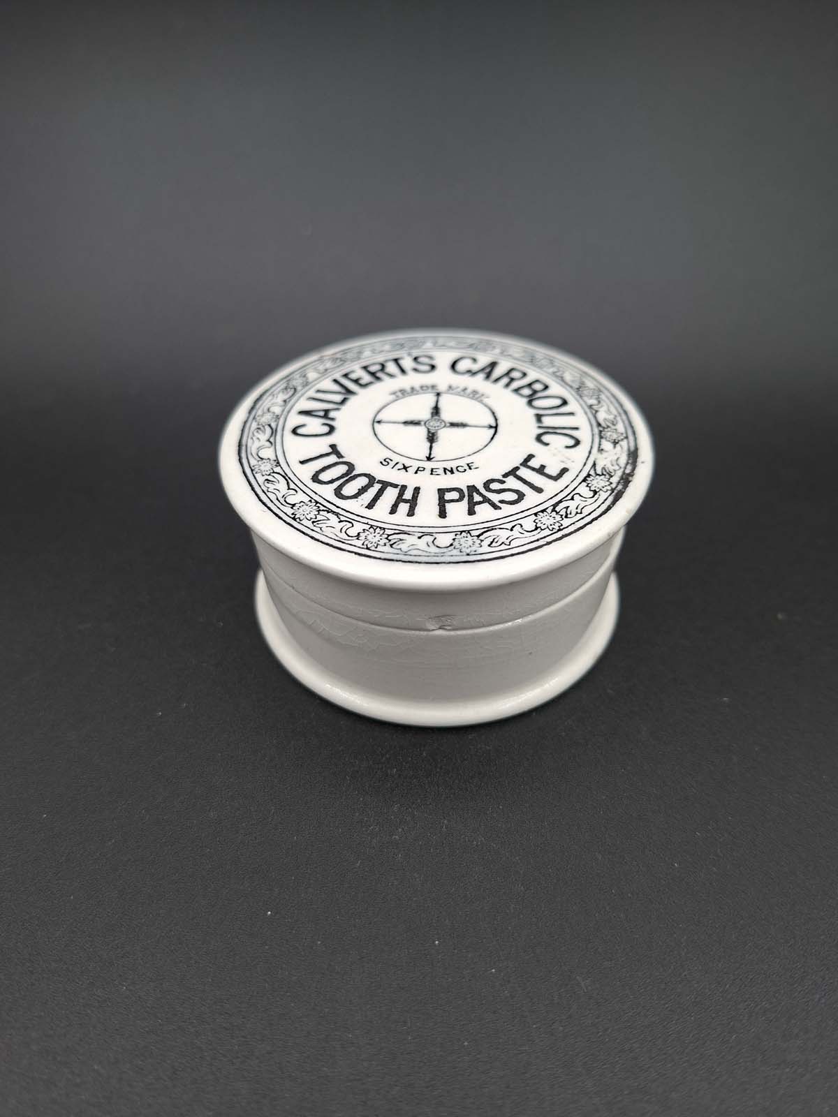 Calverts Carbolic Toothpaste Pot Lid & Base - Image 5