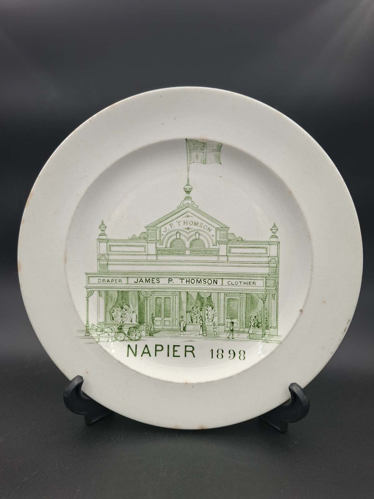 J. P. Thomson Napier Plate 1898