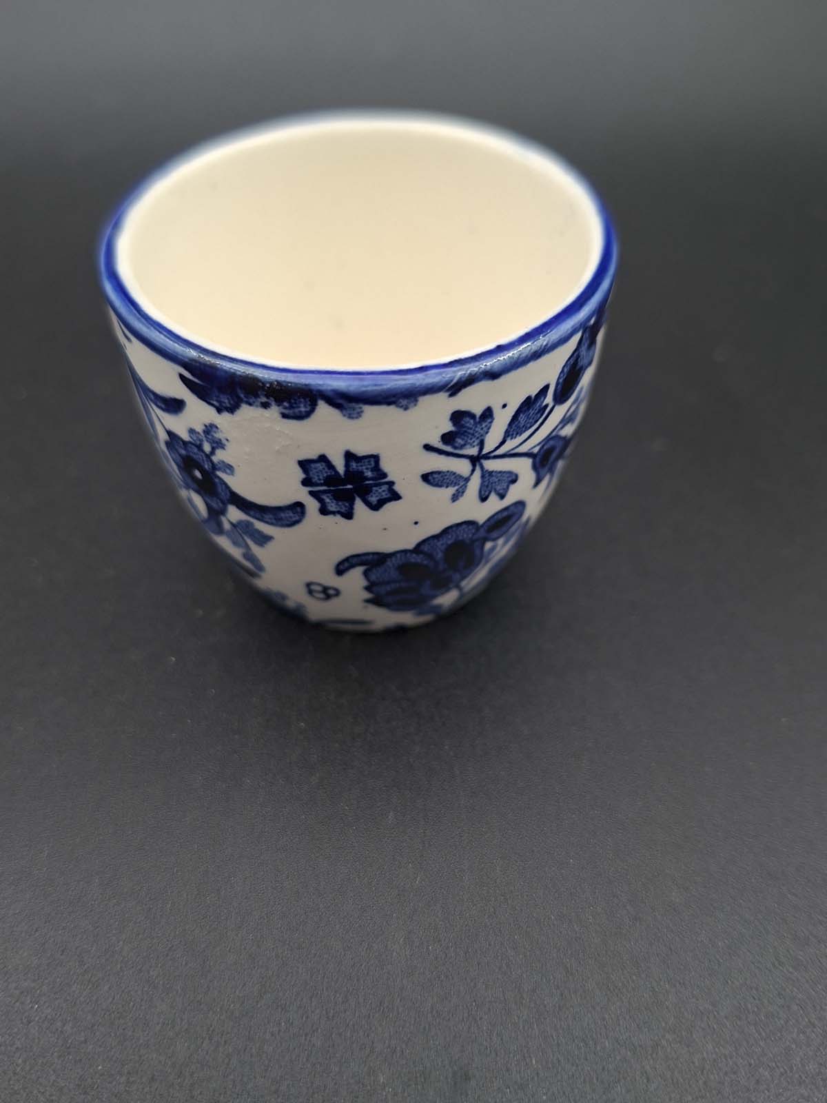 Burleigh Ware Blue Regal Peacock Egg Cup - Image 5