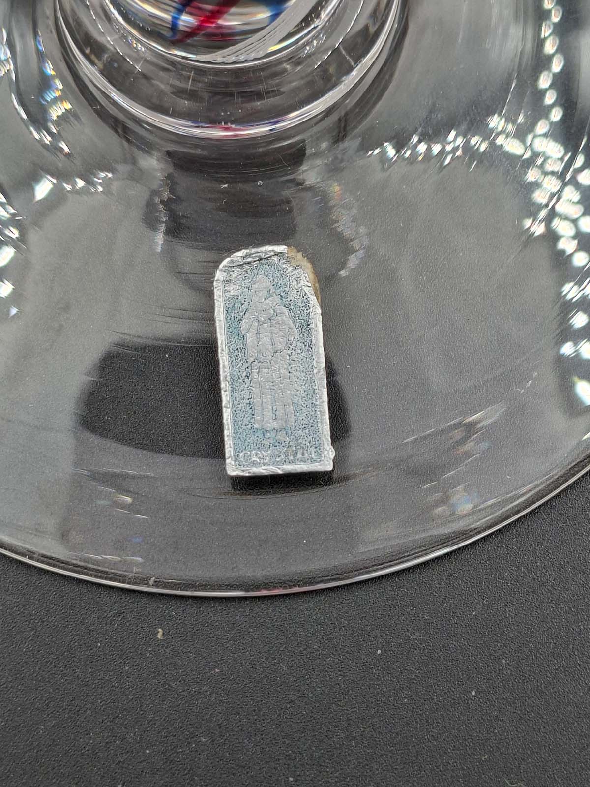 Whitefriars Air Twist QEII Coronation Goblet - Image 2