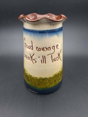 Torquay Motto Ware Vase