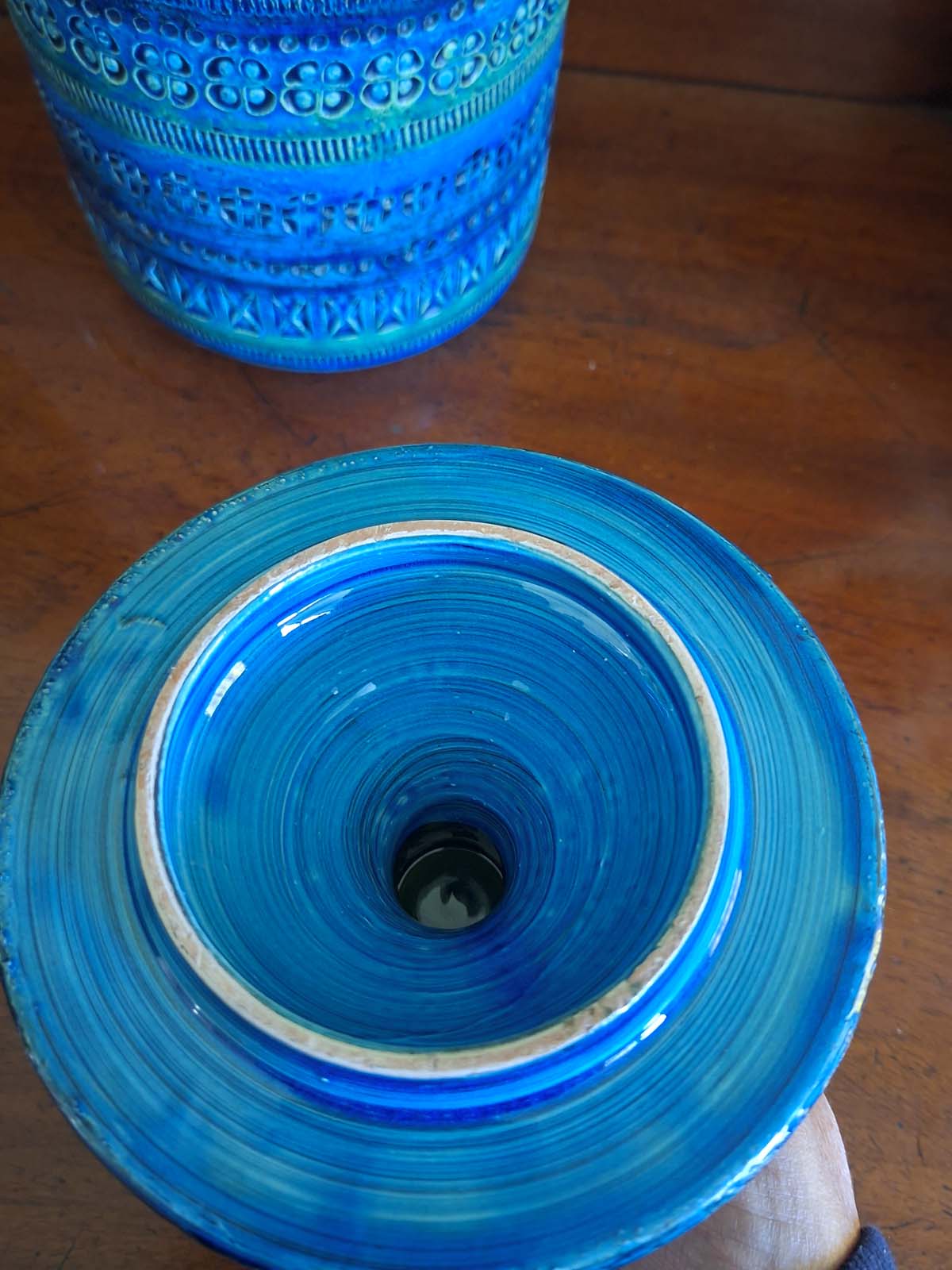 Large Bitossi Rimini Lidded Vase - Image 6