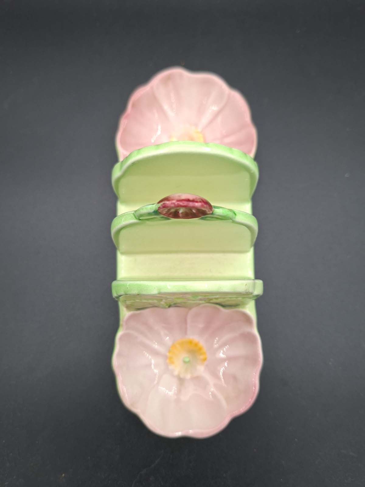 Carlton Ware Wild Rose Toast Rack - Image 7