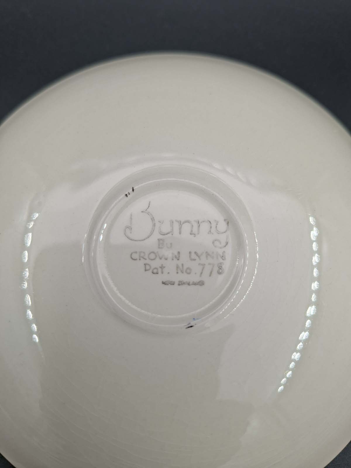 Crown Lynn “Bunny” Demitasse Cup & Saucer - Image 5