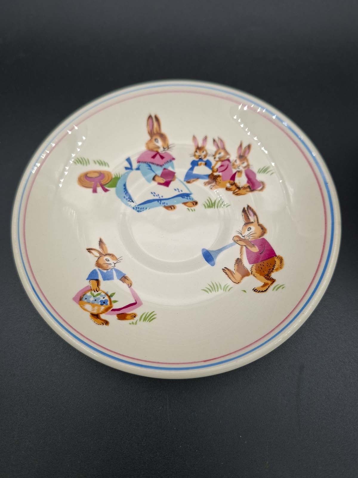 Crown Lynn “Bunny” Demitasse Cup & Saucer - Image 2