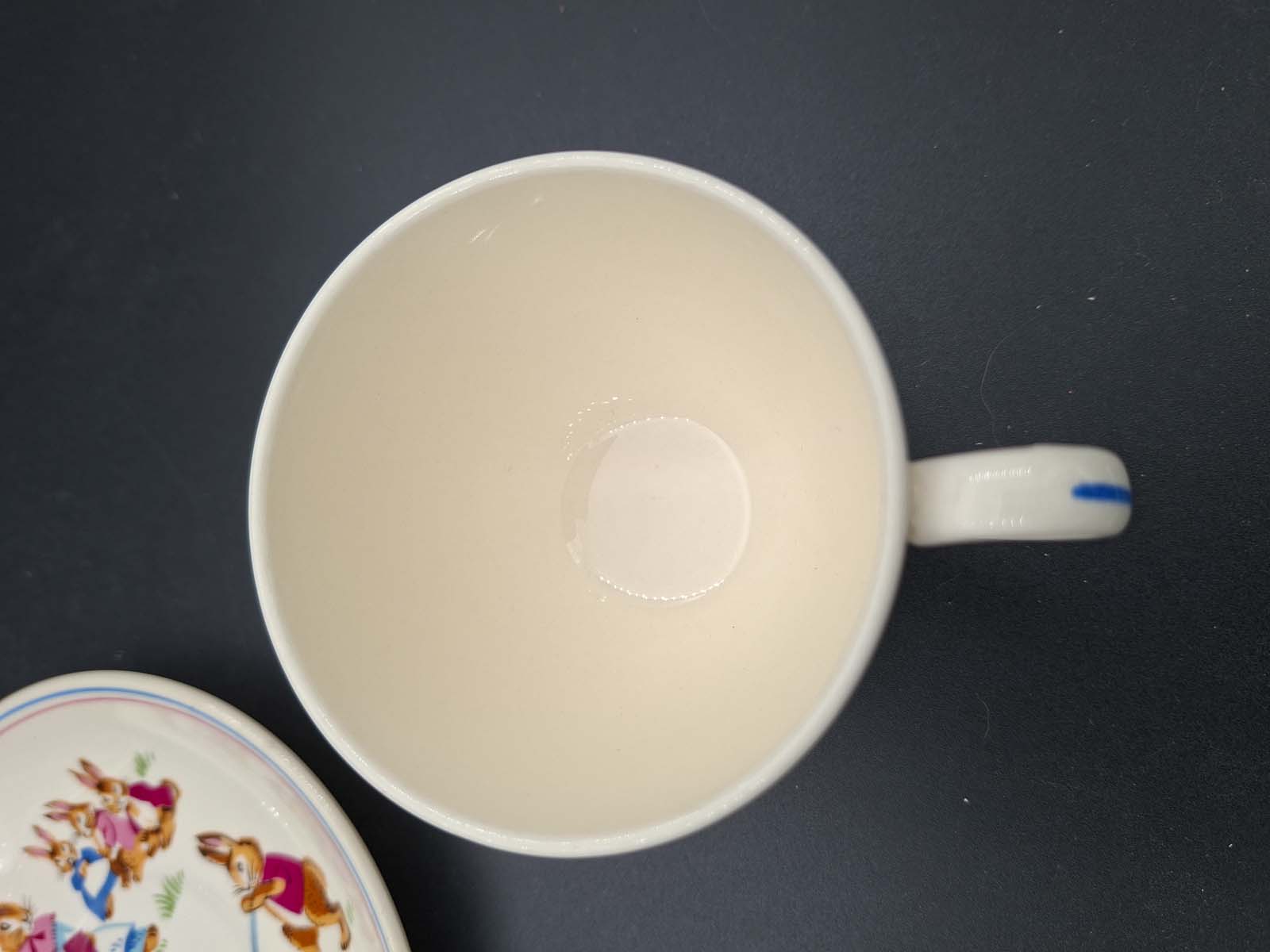 Crown Lynn “Bunny” Demitasse Cup & Saucer - Image 5