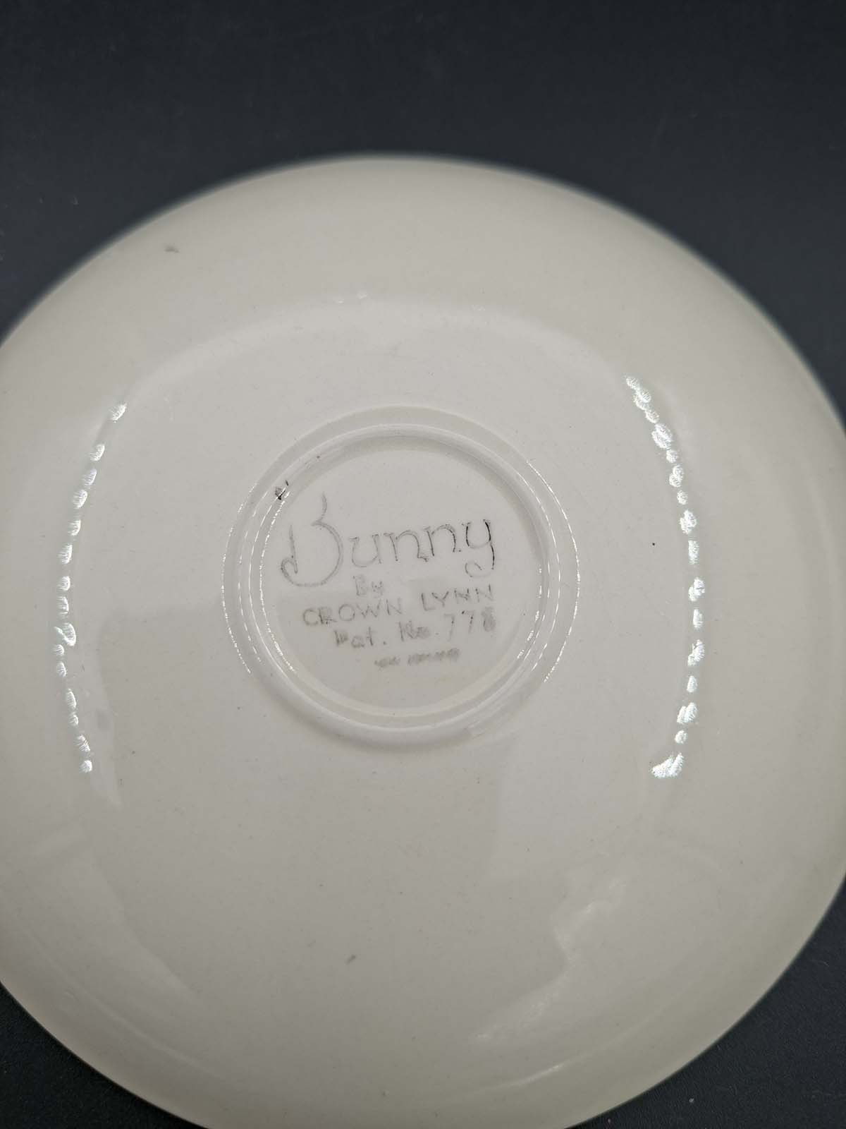 Crown Lynn “Bunny” Demitasse Cup & Saucer - Image 4