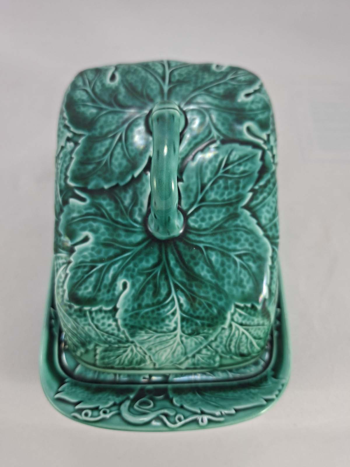 Wedgwood Majolica Butter Dish