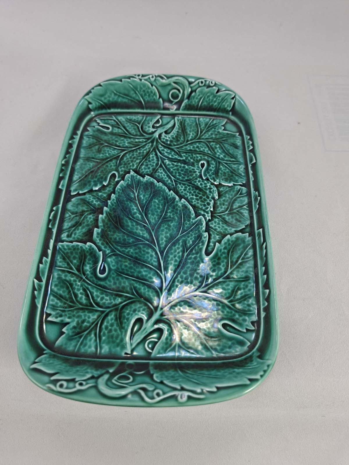 Wedgwood Majolica Butter Dish - Image 5