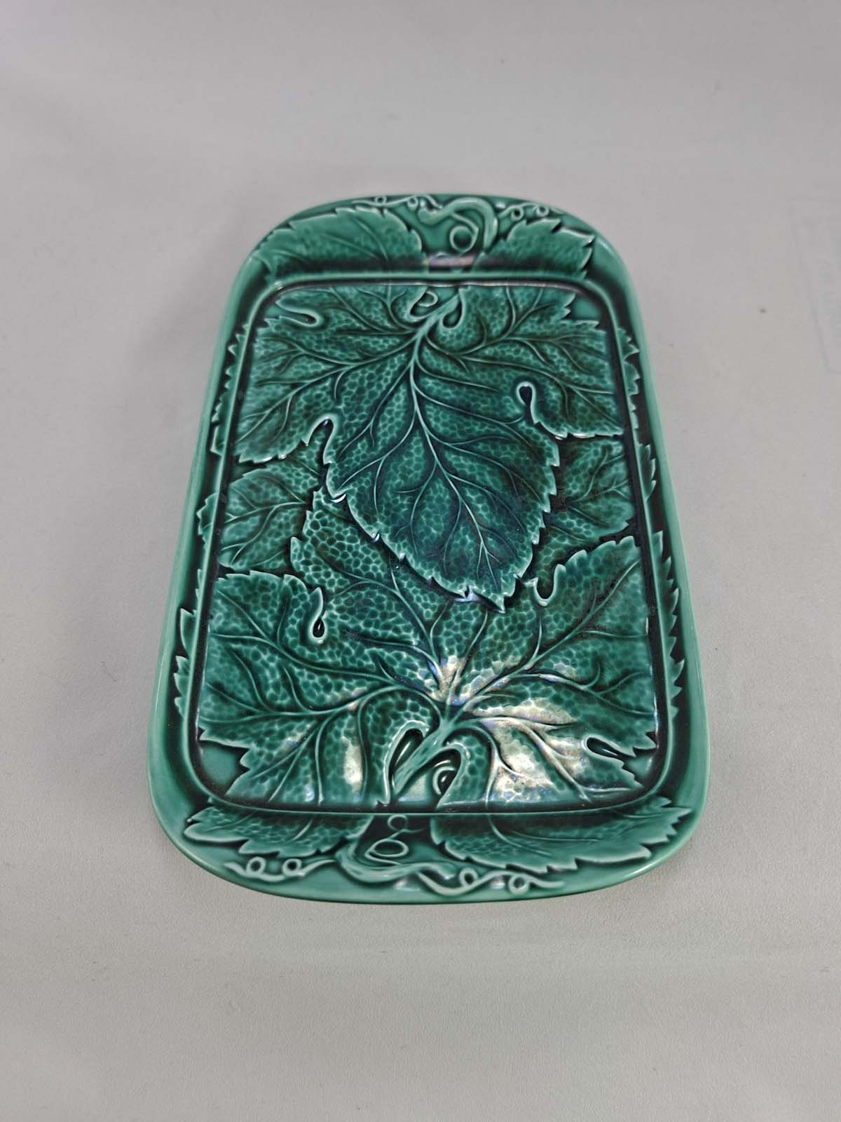 Wedgwood Majolica Butter Dish - Image 7