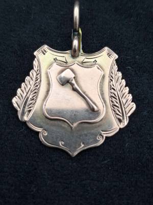 9ct Gold Medallion Ormondville (HB) 1924