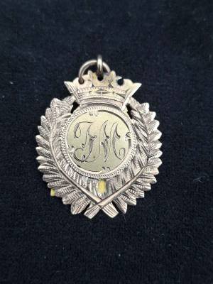 9ct Gold Rugby Medallion