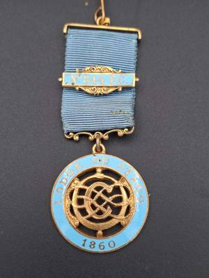 Otago Lodge Medallion in Sterling Silver