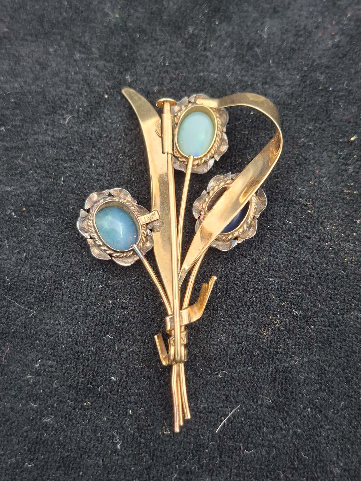 9ct Gold Opal Brooch (With Valuation) - Image 5