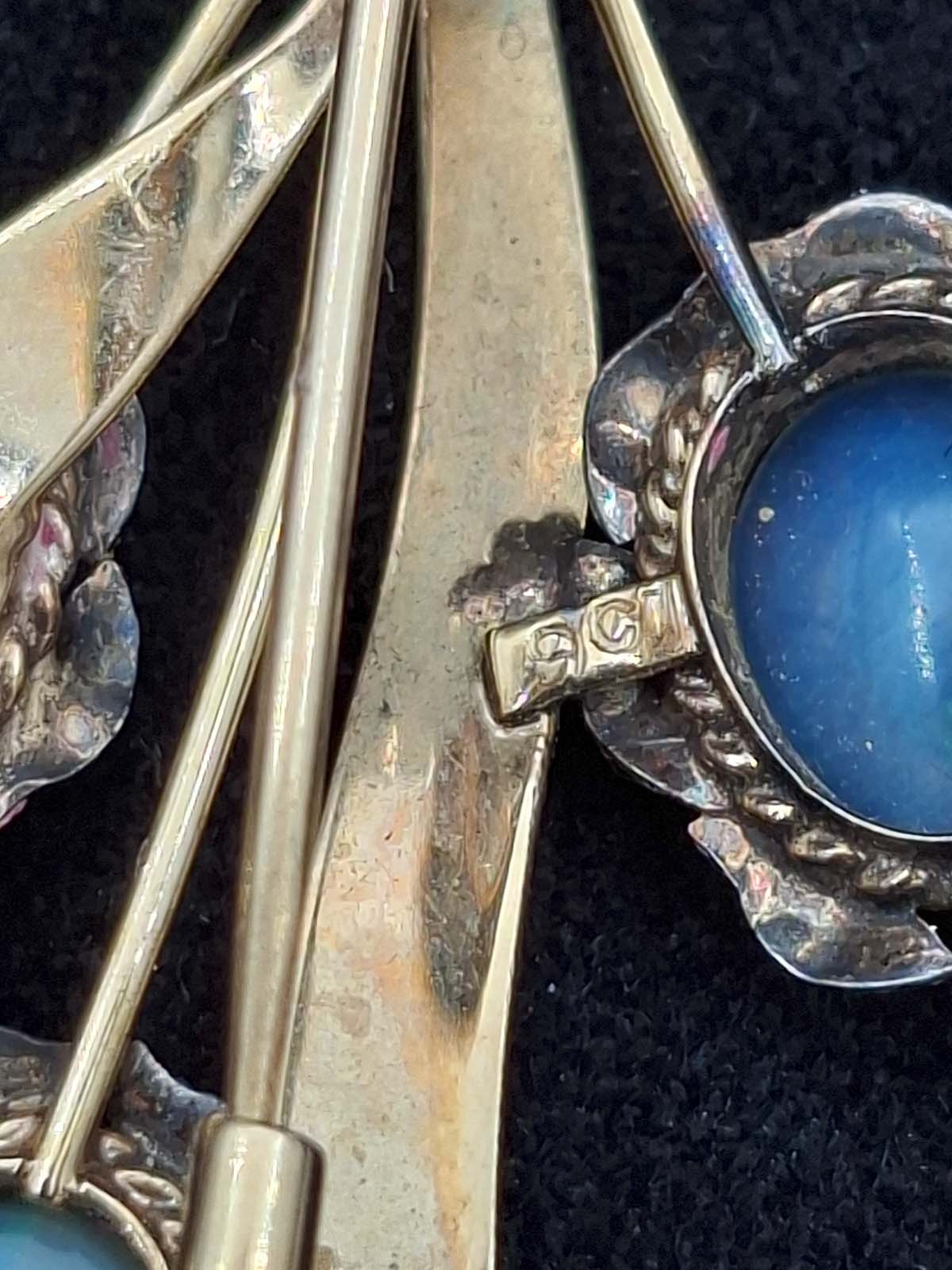 9ct Gold Opal Brooch (With Valuation) - Image 6