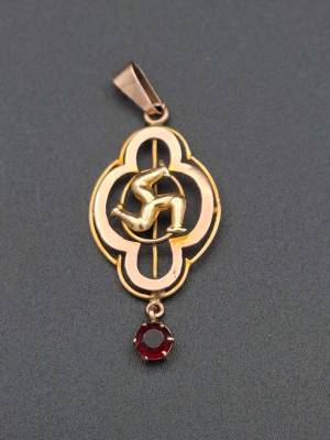 9ct Isle of Man Pendant
