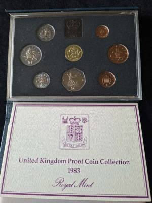 1983 Proof Coinage of Great Britain & Northern Ireland