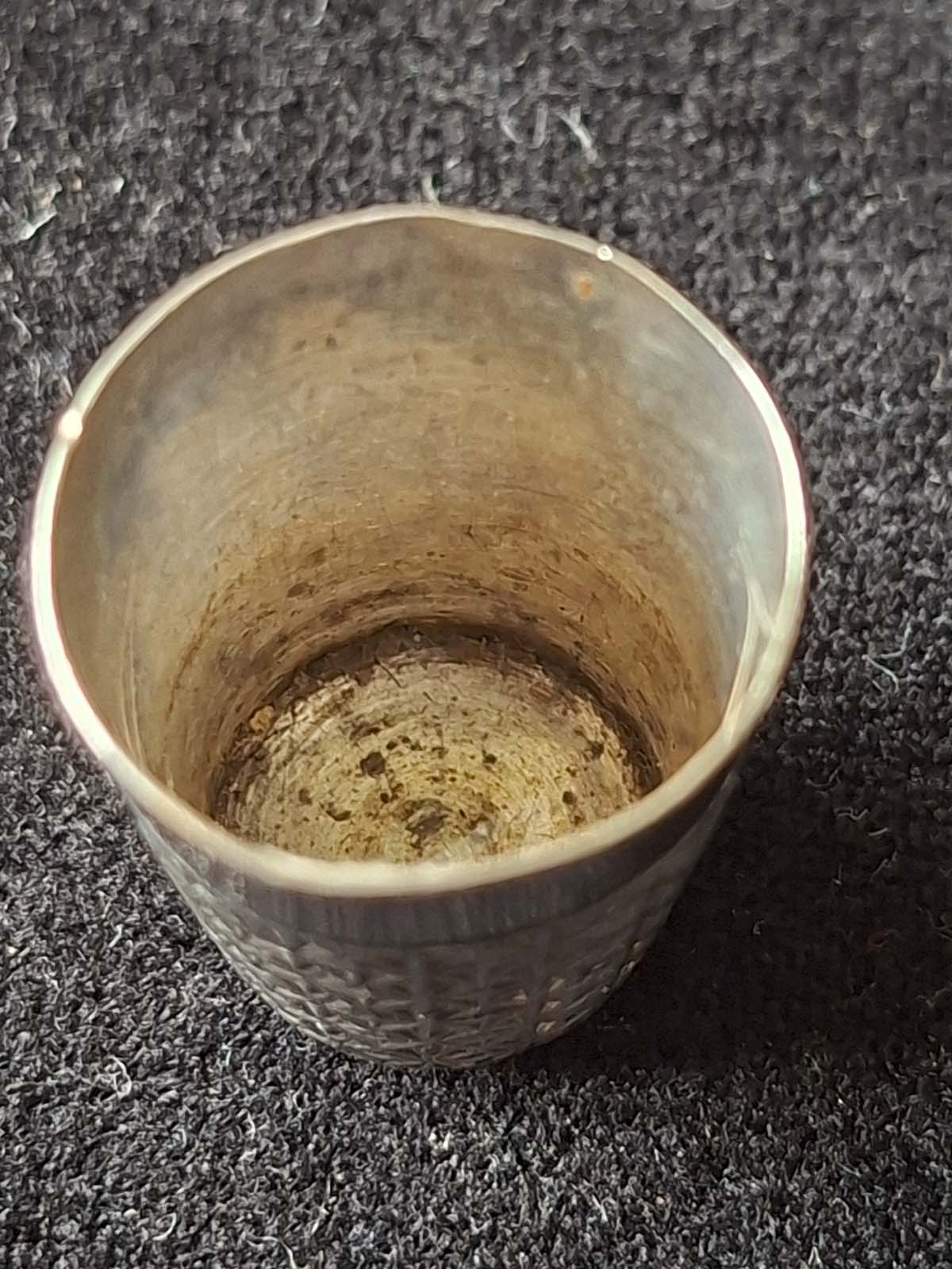 Sterling Silver Thimble by Charles Horner - Image 4
