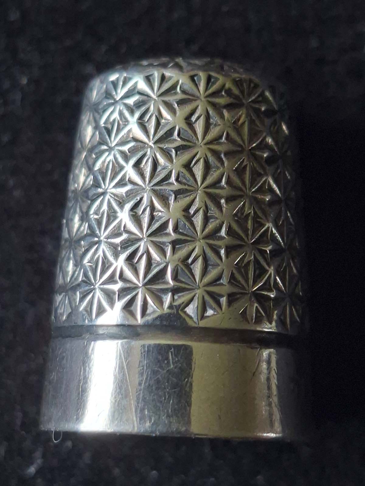Sterling Silver Thimble by Charles Horner - Image 5