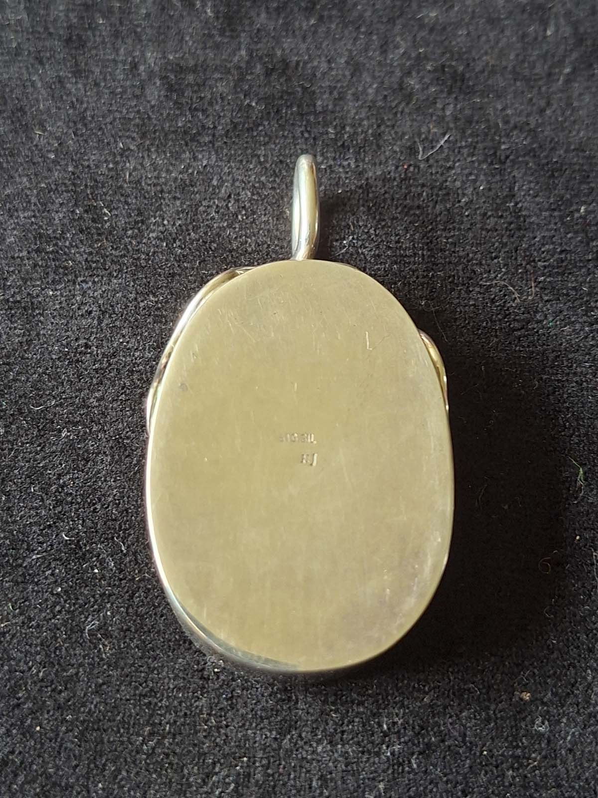 Sterling Silver & Abalone (Paua) Blister Pearl Pendant - Image 5