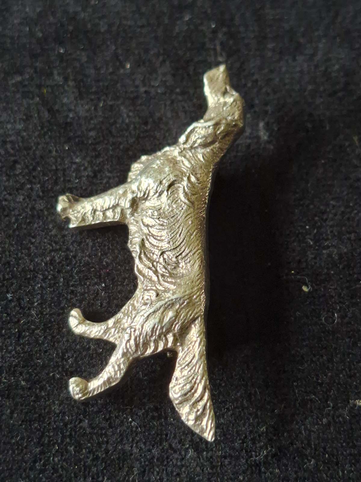 Sterling Silver English Setter Brooch - Image 2