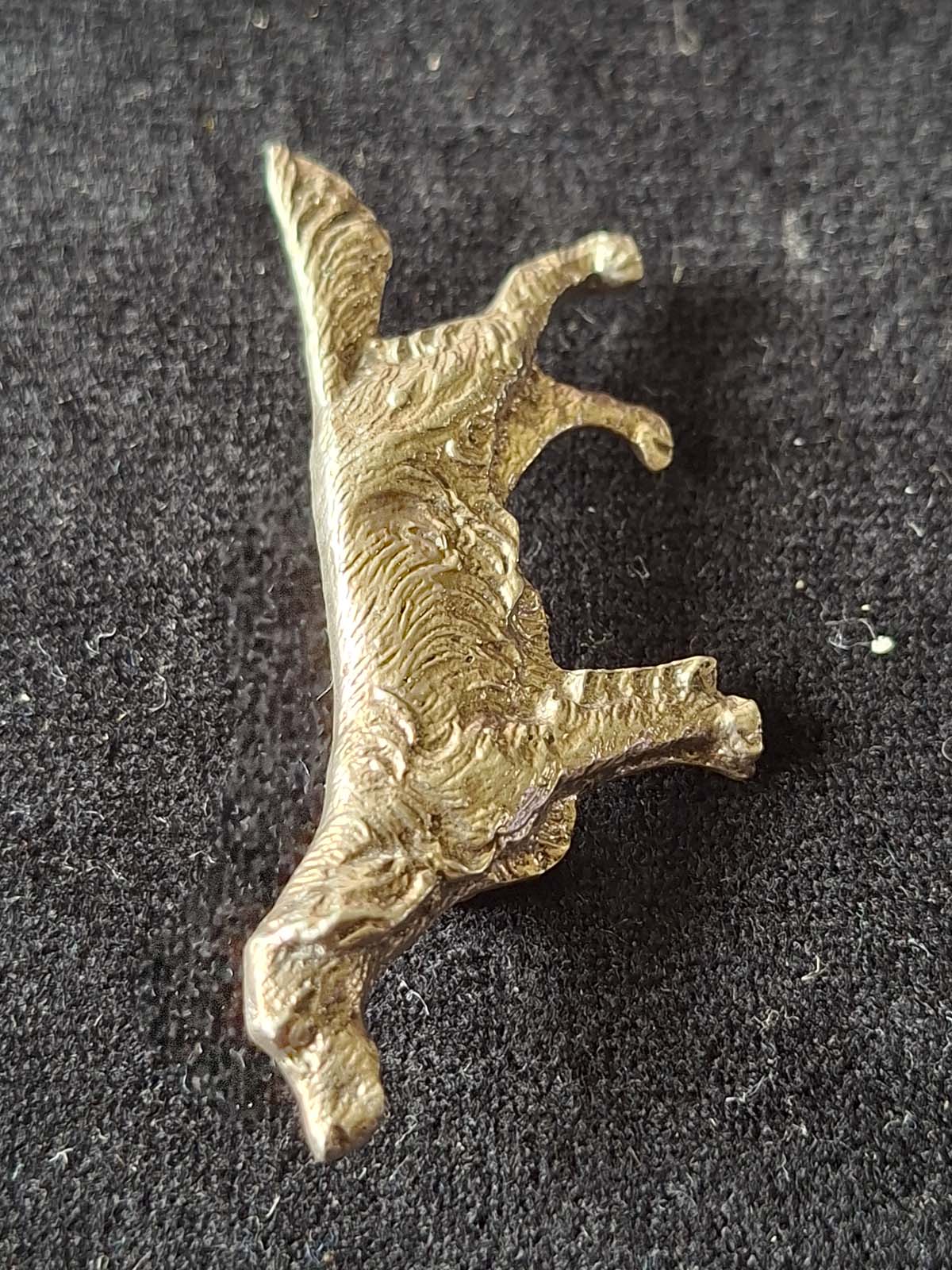 Sterling Silver English Setter Brooch - Image 4