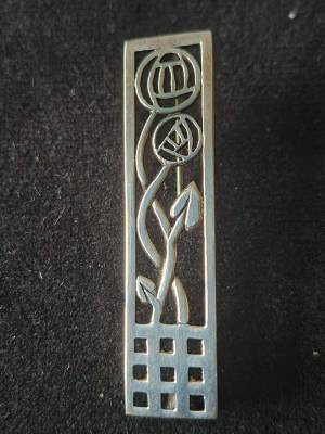 Ortak Sterling Silver Charles Rennie Mackintosh Pendant