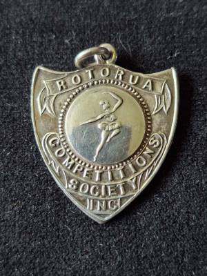 Sterling Silver Rotorua Ballet Competitions Medallion