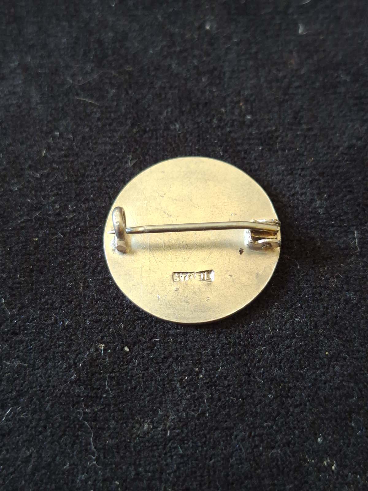 Sterling Silver Hocky Medallion - Image 2