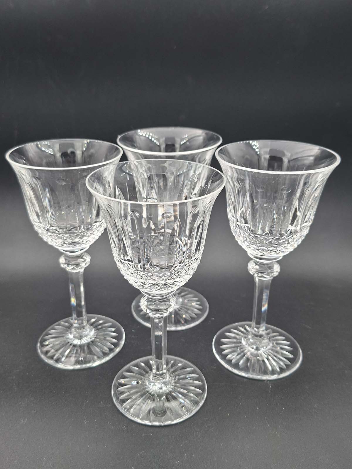 Set of 4 St Louis “ Tommy” Port Glasses