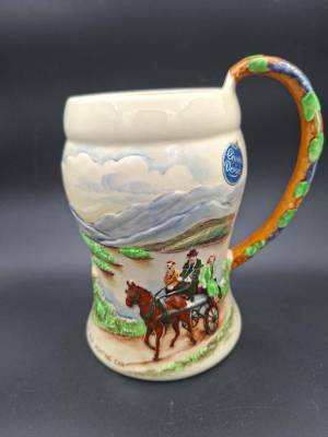 Crown Devon Musical Tankard “The Irish Jaunting Car”