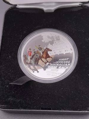 Australian Horse Race 2010 1oz Silver Proof Coin