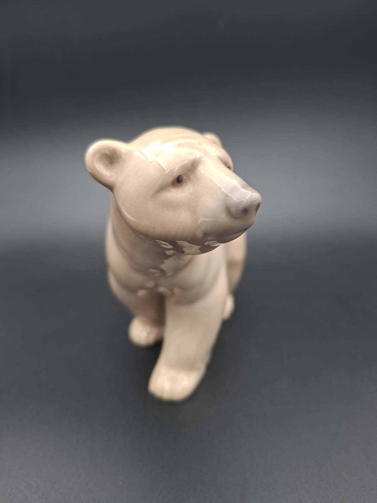 Lladro “Attentive Polar Bear” Brown No. 1207 - Image 2