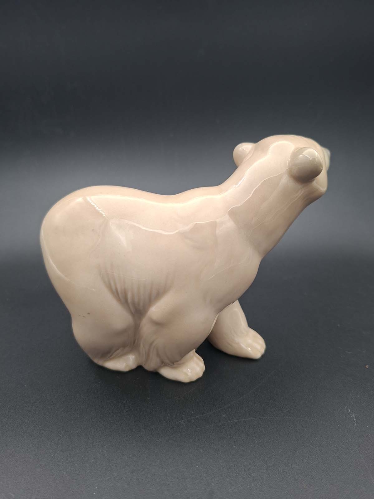 Lladro “Attentive Polar Bear” Brown No. 1207 - Image 3