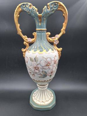 Royal Dux Ornate Floral Vase 5016/1