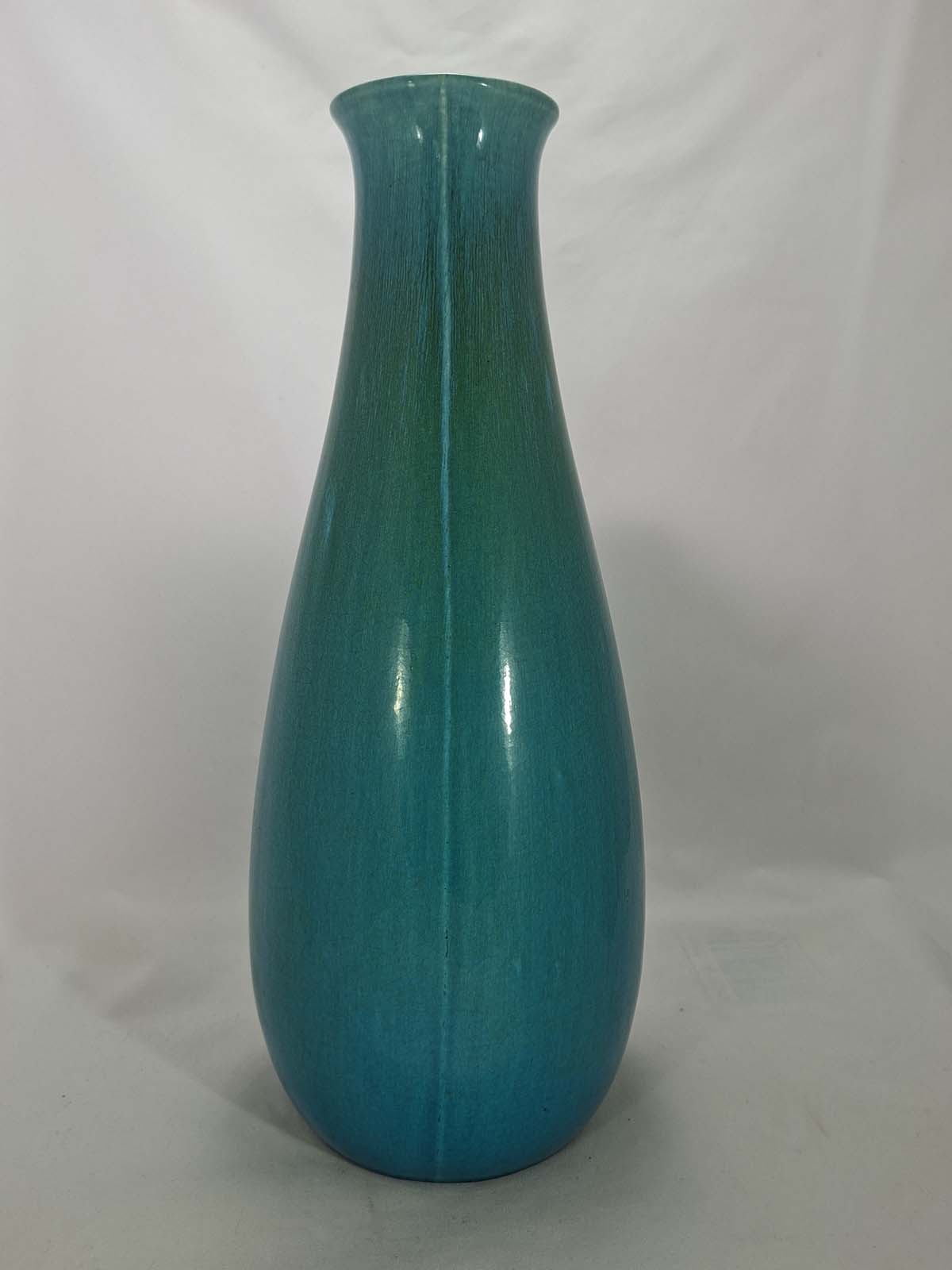Tall Mansfield Ware Pottery Vase - Image 2
