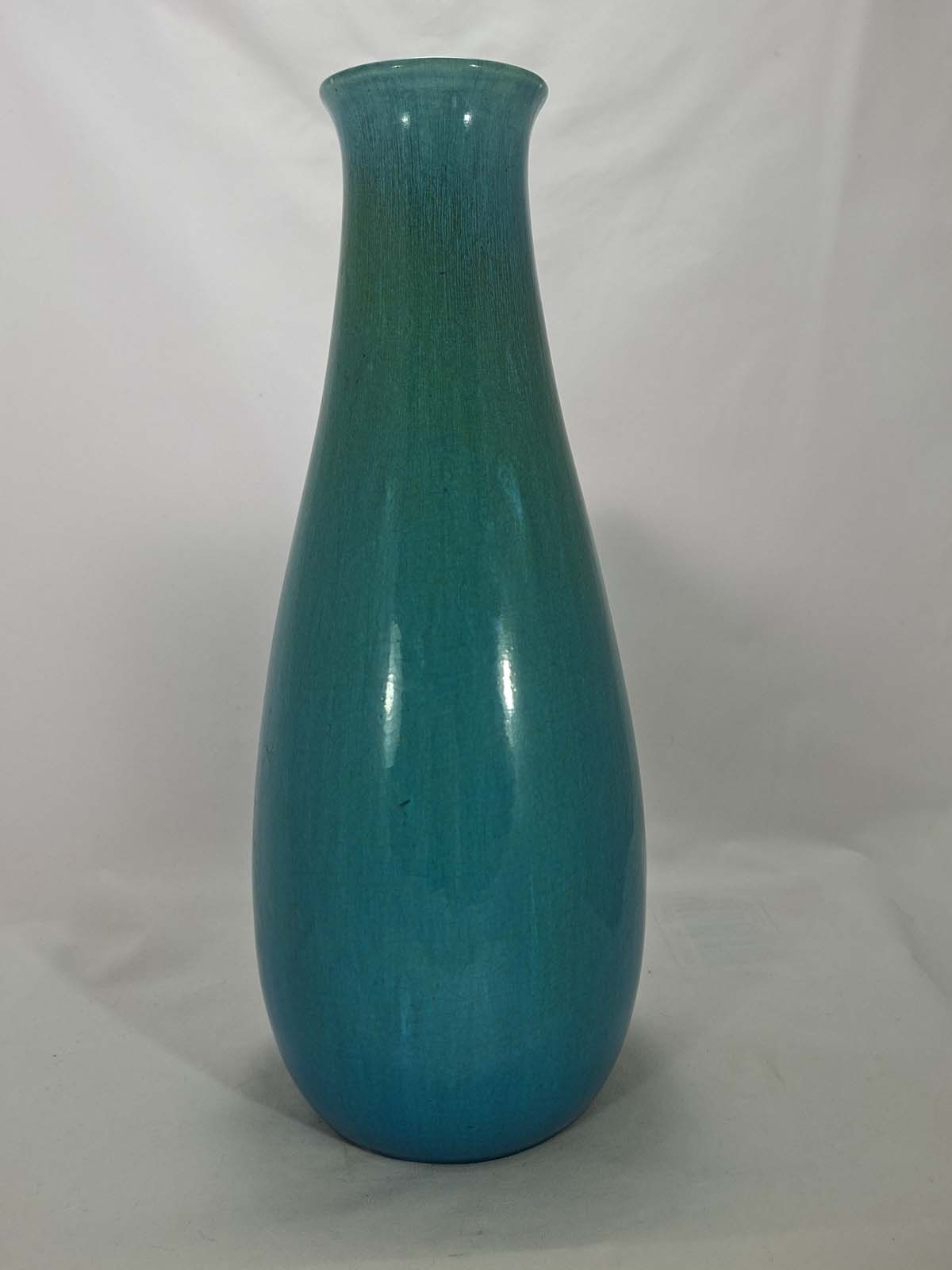 Tall Mansfield Ware Pottery Vase - Image 3