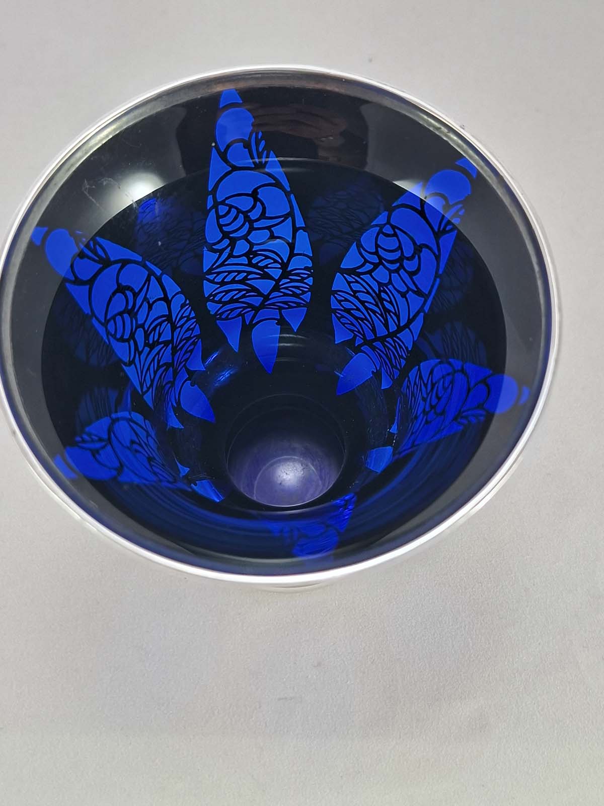 Jean Beck (Signed) Silver Overlay Vase - Image 5