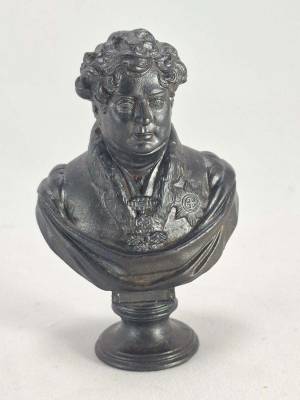 Small Bronze Bust of William IV
