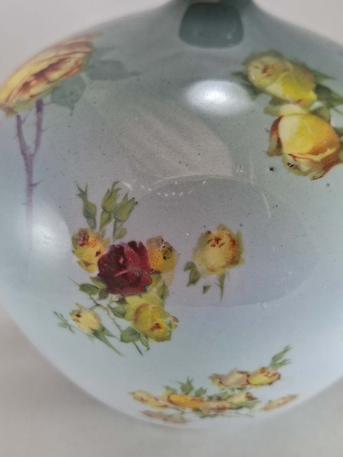 Doulton Burslem Rose Design Vase - Image 6