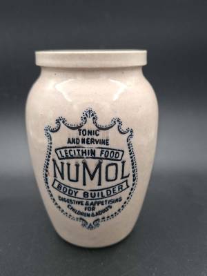 Numol Stoneware Body Building Jar