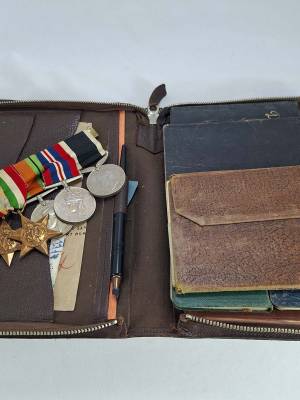 Soldiers WWII Collection Including Medals