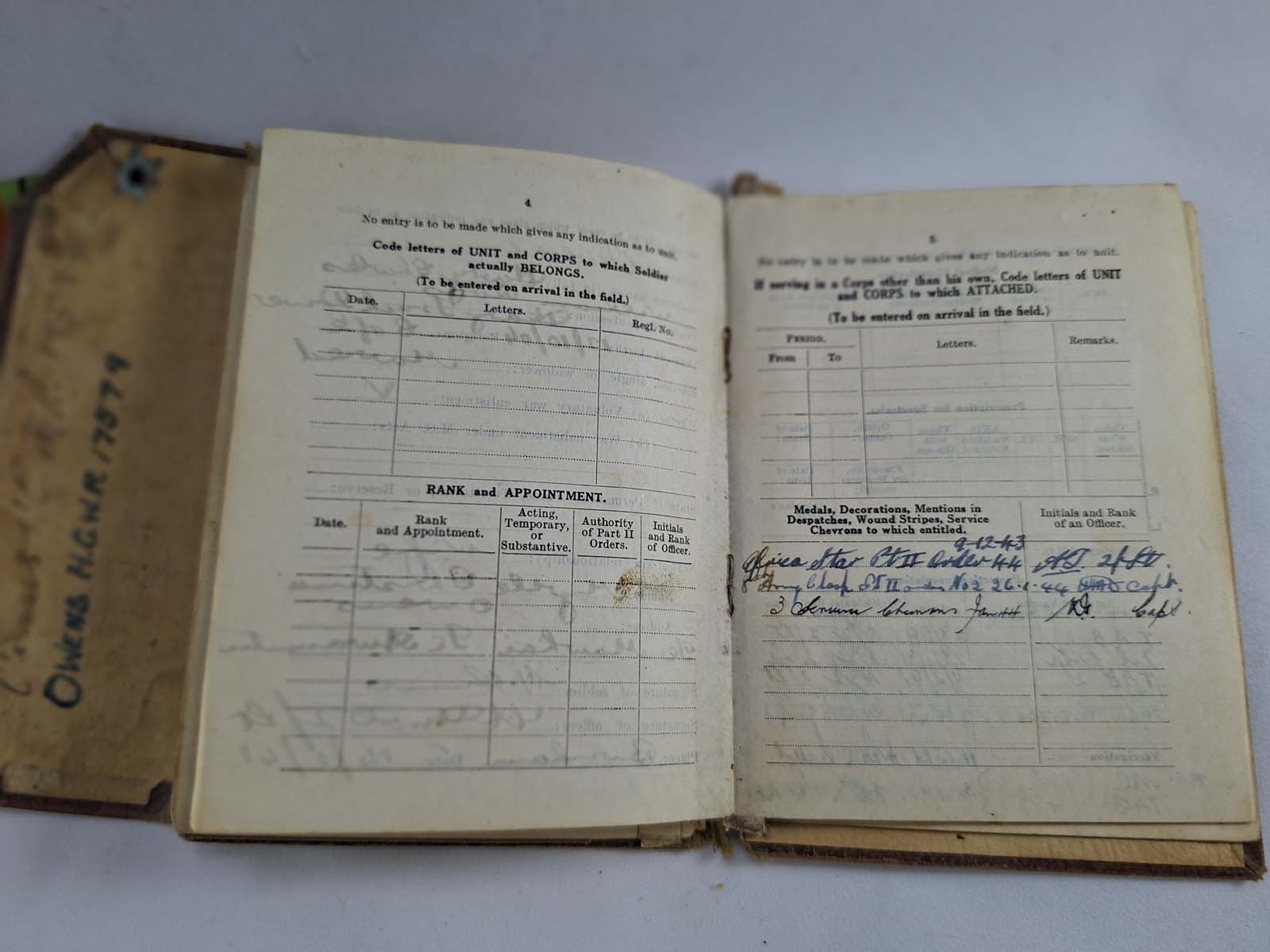 Soldiers WWII Collection Including Medals - Image 6