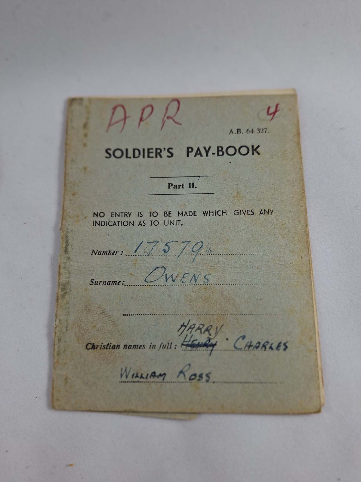 Soldiers WWII Collection Including Medals - Image 7