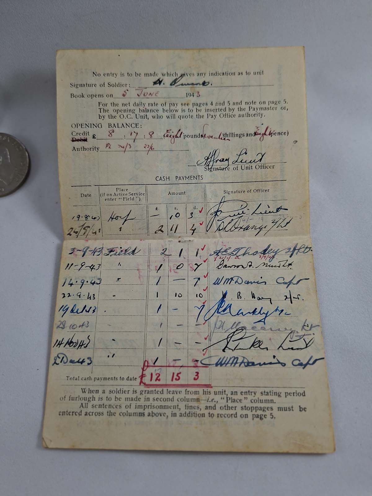 Soldiers WWII Collection Including Medals - Image 8